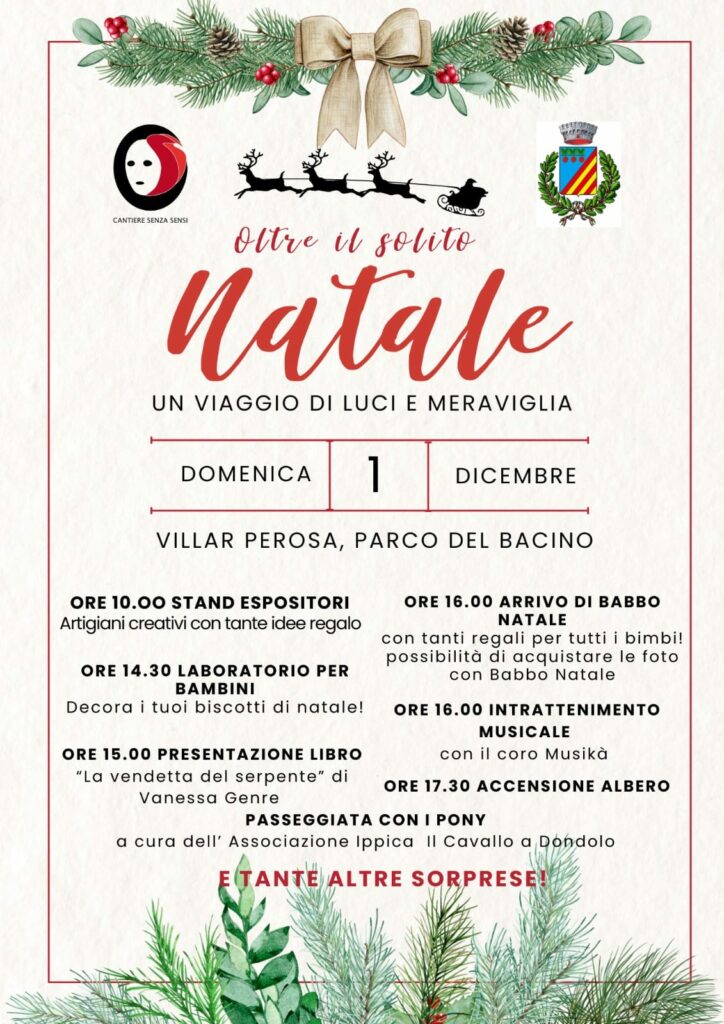 mercatino natale 2024 villar