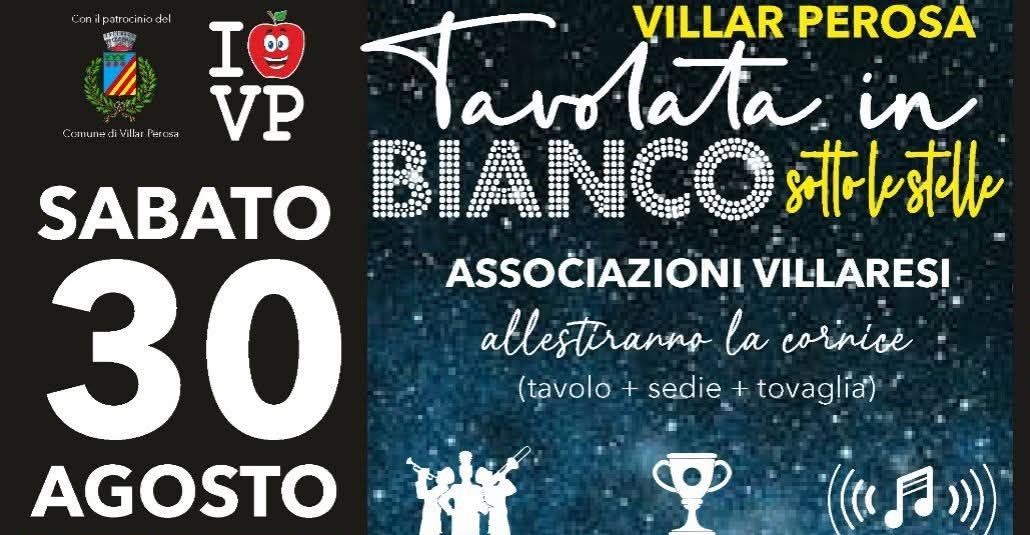 cena bianco villar testa