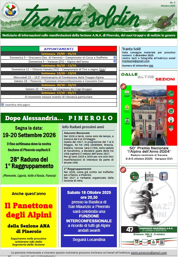 trantasoldin ottobre 25