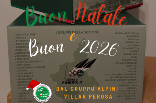 Buon Natale e Buon 2026 Alpini