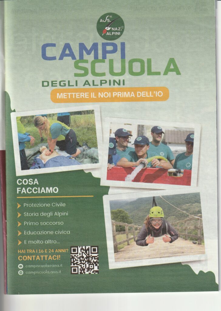 Campo scuola alpino nostri