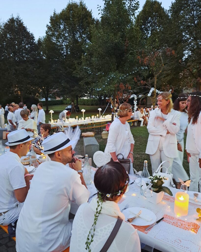foto edizione 2025 cena bianco