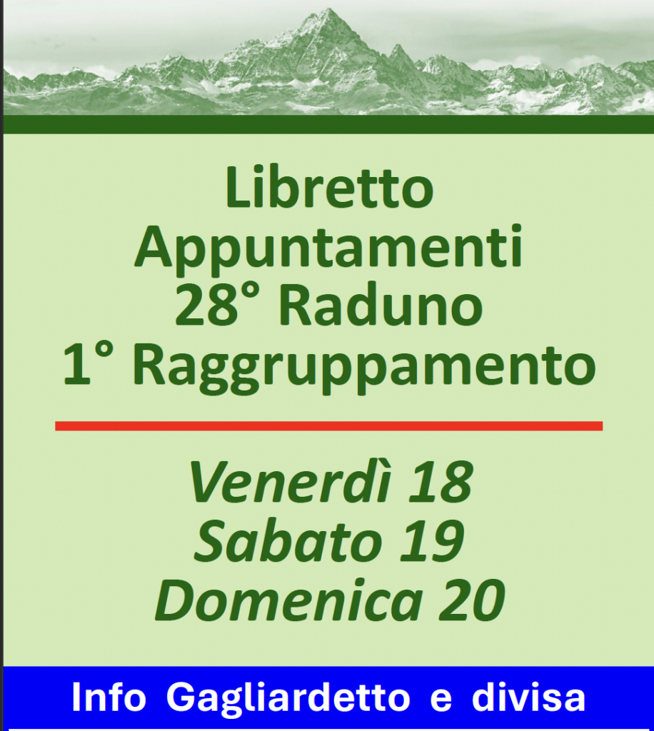 Libretto 1 raggruppamento